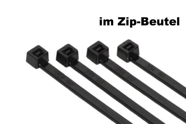 Kabelbinder im Zip-Beutel