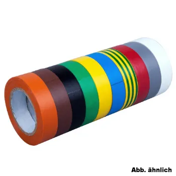 PVC - Isolierband 0,13mm | 10 x 10m (schwarz)